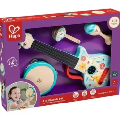Hape - Conjunto de instrumentos infantis 4 em 1 Best