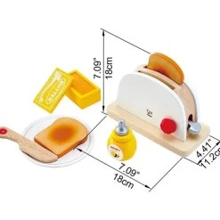 Hape - Conjunto de Torradeira Retrátil Clearance