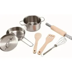 Hape - Kit de cozinha infantil de madeira escolhido pelo chef Fashion