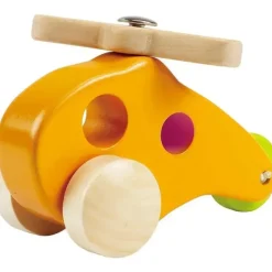 Hape - Veículo infantil de brinquedo de madeira para pequeno helicóptero Outlet