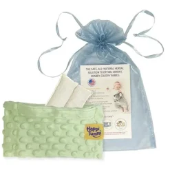 Happi Tummi - Envoltório de aromaterapia para alívio de cólicas e gases verdes para bebês Clearance