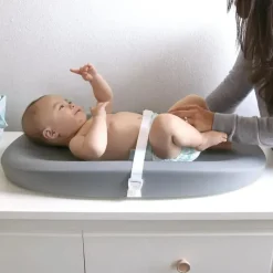 Hatch Baby - Almofada e balança de mudança de crescimento inteligente, cinza Clearance