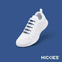 Hickies – Cadarços sem gravata para adultos Premium, unissex, tamanho único, alças azuis Fashion