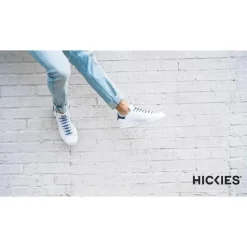 Hickies – Cadarços sem gravata para adultos Premium, unissex, tamanho único, alças azuis Fashion