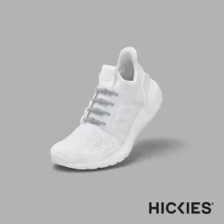 Hickies – Cadarços sem gravata para adultos Premium, unissex, tamanho único, tiras cinza Clearance