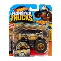 Fisher-Price Hot Wheels - Carro fundido em molde de Monster Trucks, 5 alarmes Clearance