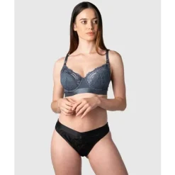 Hotmilk - Sutiã de amamentação Warrior Demi Slate Flexiwire Sale