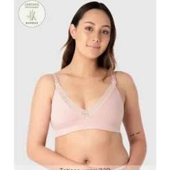 Hotmilk - Sutiã multifit de bambu sem costura de cor sazonal Caress, rosa lótus Online