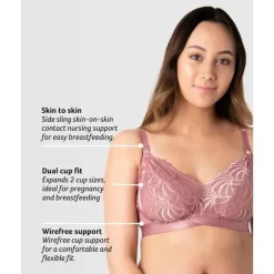 Hotmilk - Sutiã Softcup Seasonal Color Warrior, Antique Rose Wirefree Fashion