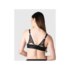 Hotmilk - Warrior Soft Cup Preto Multifit Sutiã de amamentação sem fio New