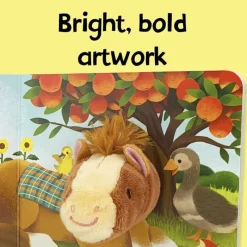 House of Marbles - A Little Horse Finger Puppet Book Clearance