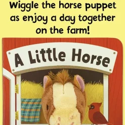 House of Marbles - A Little Horse Finger Puppet Book Clearance