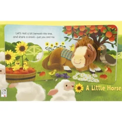 House of Marbles - A Little Horse Finger Puppet Book Clearance