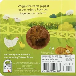House of Marbles - A Little Horse Finger Puppet Book Clearance