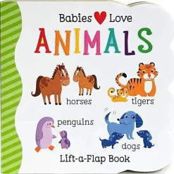 House of Marbles - Livro Bebês Amam Animais Outlet