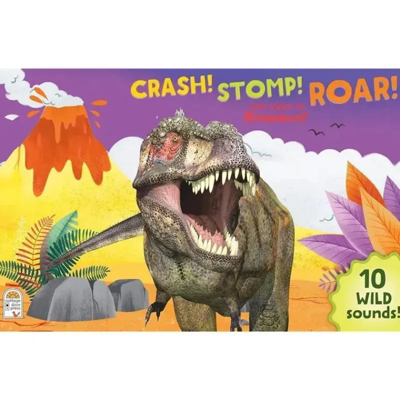 house_of_marbles__livro_d_SKUSu0Gy7ea_2.webp House of Marbles - Livro de Som Crash!, Stomp!, Roar! dinossauro New