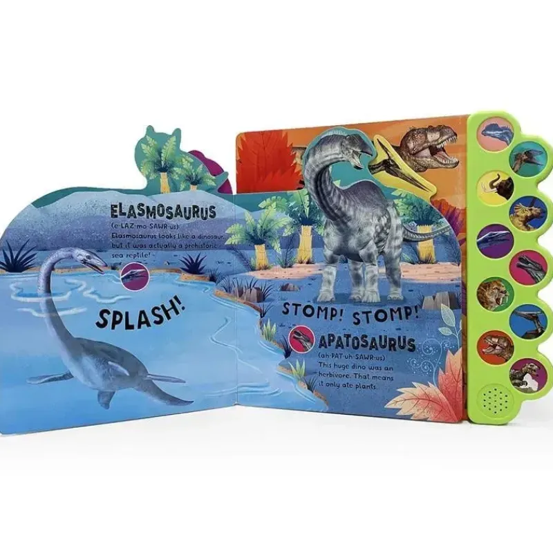 house_of_marbles__livro_d_SKUSu0Gy7ea_3.webp House of Marbles - Livro de Som Crash!, Stomp!, Roar! dinossauro New