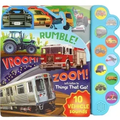 House of Marbles - Livro de Som Rumble!, Vroom!, Zoom! New