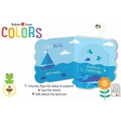 House of Marbles - Livro Os bebês adoram cores New