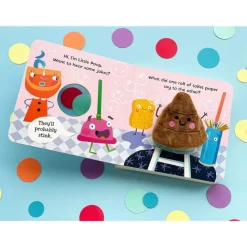 House of Marbles - Poop! Finger Puppet Book Discount