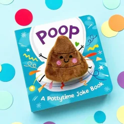 House of Marbles - Poop! Finger Puppet Book Discount