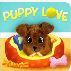 House of Marbles - Puppy Love Finger Puppet Book Fashion