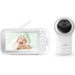 Hubble - Monitor de bebê com vídeo Nursery View Pro 5 com panorâmica, inclinação e zoom Discount
