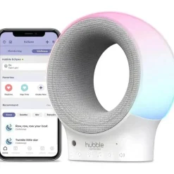 Hubble - Wi-Fi Baby White Noise, chupeta Eclipse New