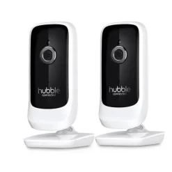 Hubble - Wi-Fi Nursery Pal Link Premium Twin 5 Monitor de bebê inteligente com câmeras duplas New