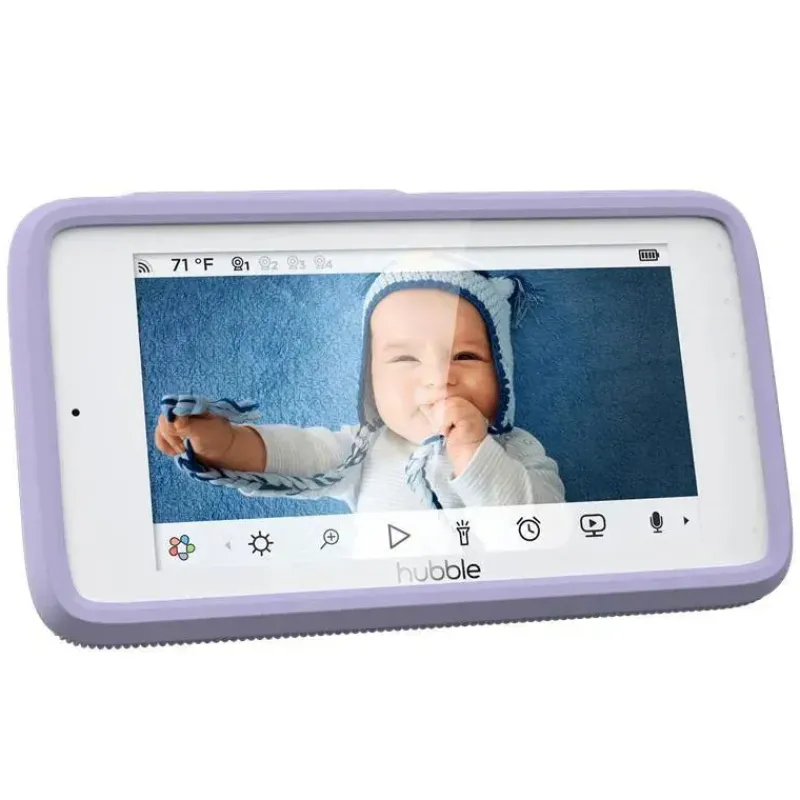 hubble__wifi_nursery_pal__SKUbIiztQjJ_1.webp Hubble - Wi-Fi Nursery Pal Deluxe Twin 5 Smart Hd Baby Monitor com visualizador de tela sensível ao toque e câmeras duplas portáteis Online