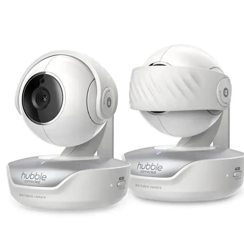 hubble__wifi_nursery_pal__SKUbIiztQjJ_2.webp Hubble - Wi-Fi Nursery Pal Deluxe Twin 5 Smart Hd Baby Monitor com visualizador de tela sensível ao toque e câmeras duplas portáteis Online