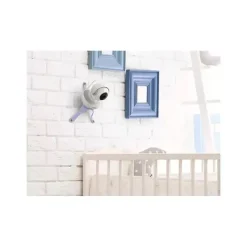 Hubble - Wi-Fi Nursery Pal Deluxe 5 Smart Hd Baby Monitor com visualizador de tela sensível ao toque e câmera portátil New