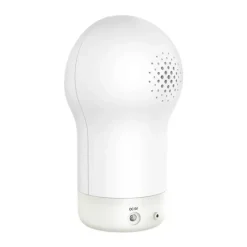 Hubble - Wi-Fi Nursery Pal Glow Deluxe Smart Hd Baby Monitor com luz noturna e alça de montagem flexível Hot