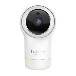 Hubble - Wi-Fi Nursery Pal Glow Deluxe Smart Hd Baby Monitor com luz noturna e alça de montagem flexível Hot