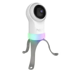 Hubble - Wi-Fi Nursery Pal Glow Deluxe Smart Hd Baby Monitor com luz noturna e alça de montagem flexível Hot