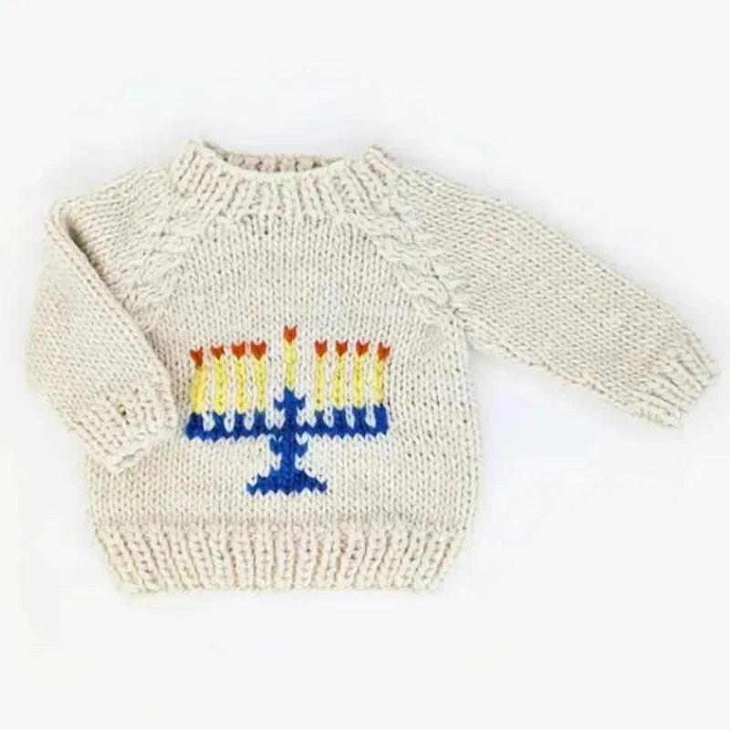huggalugs__menorah_crew_n_SKUcnIyWTGH_1.webp Huggalugs - Menorah Crew Neck Sweater For Baby & Toddler Sale