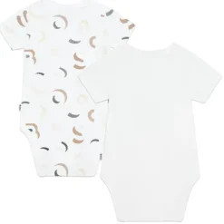 Hugo Boss Baby - 2 unidades de macacão para bebê, branco Outlet