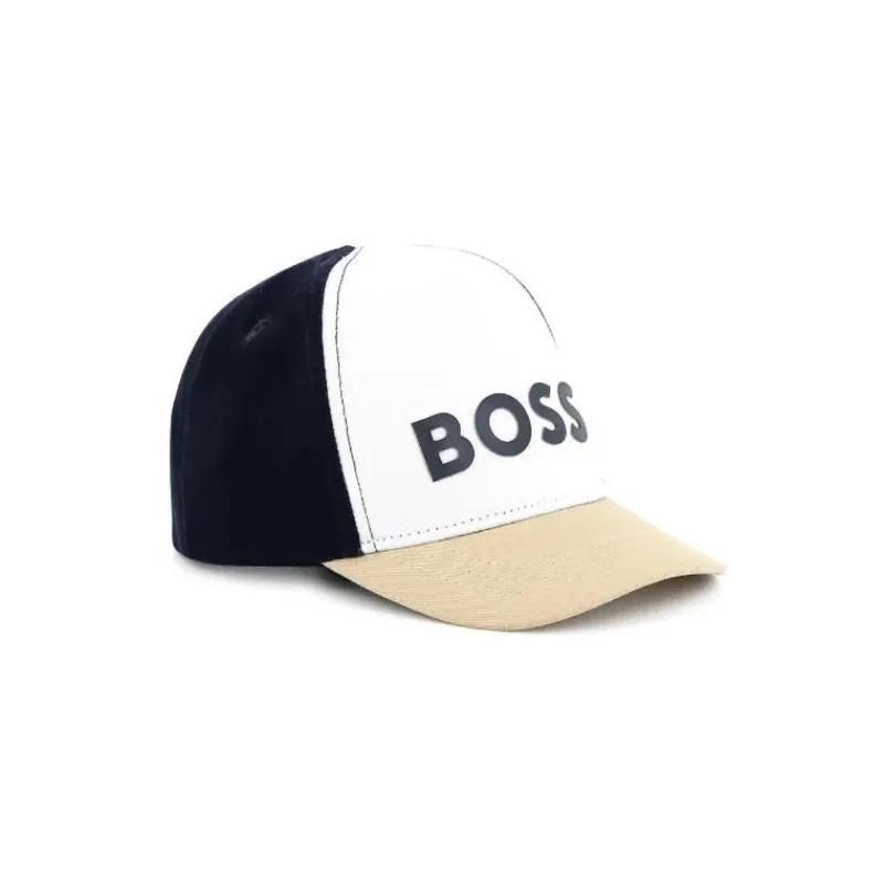 hugo_boss_baby__boy_cap_b_SKUxqvoO4yD_0.webp Hugo Boss Baby - Boy Cap, Beige & Navy With Logo Sale