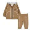 Hugo Boss Baby - Boy Cotton Track Suit, Beige Outlet