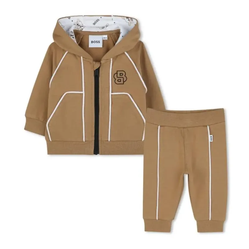 hugo_boss_baby__boy_cotto_SKUEjfeGeli_0.webp Hugo Boss Baby - Boy Cotton Track Suit, Beige Outlet