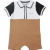 Hugo Boss Baby - Boy Polo Pique Overall Beige Hot