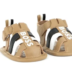 Hugo Boss Baby - Boy Shoes Sandals Beige With Logo Hot