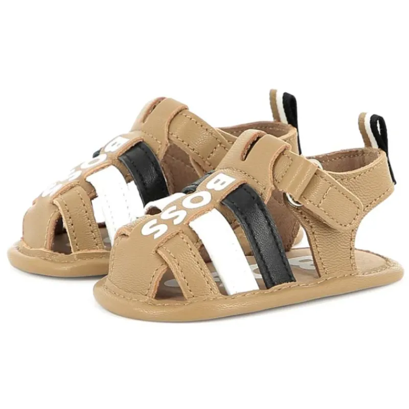 hugo_boss_baby__boy_shoes_SKU9FVM8MJS_5.webp Hugo Boss Baby - Boy Shoes Sandals Beige With Logo Hot