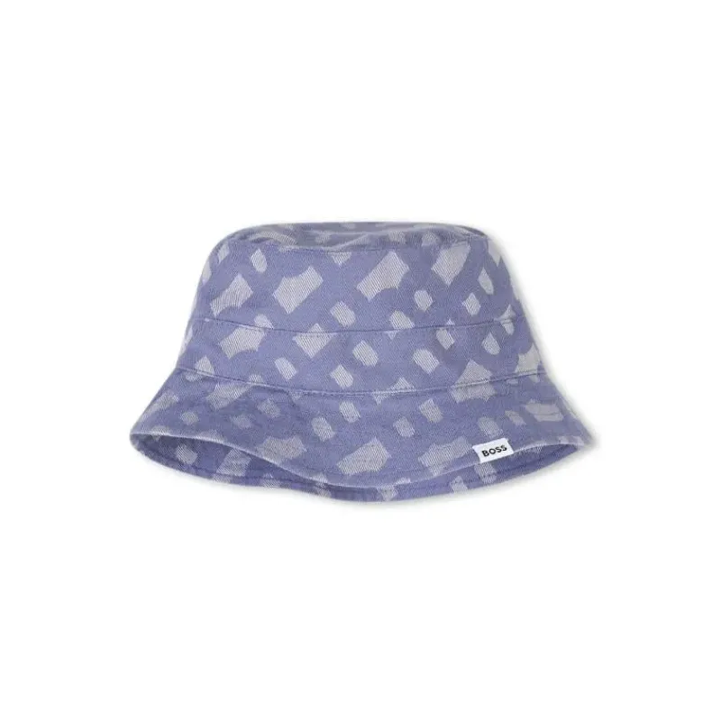hugo_boss_baby__boy_short_SKUjEOgdGvJ_5.webp Hugo Boss Baby - Boy Short All In One & Bucket Hat, Blue Clearance