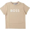 Hugo Boss Baby - Boy Short Sleeves Tee-Shirt Beige Hot