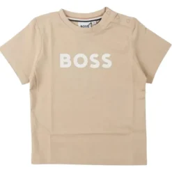 Hugo Boss Baby - Boy Short Sleeves Tee-Shirt Beige Hot