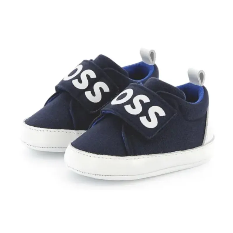 hugo_boss_baby__boy_slipp_SKU7zhoJOeF_2.webp Hugo Boss Baby - Boy Slippers Navy With Boss Logo Best