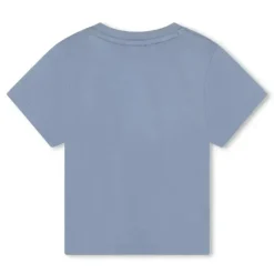 Hugo Boss Baby - Camiseta básica com logo e manga curta, cinza Hot