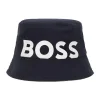 Hugo Boss Baby - Chapéu Bucket de algodão reversível, azul marinho Best