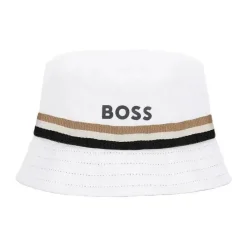 Hugo Boss Baby - Chapéu Bucket de algodão reversível, azul marinho Best